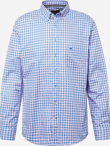 FYNCH-HATTON Regular fit Button Up Shirt in Blue: front