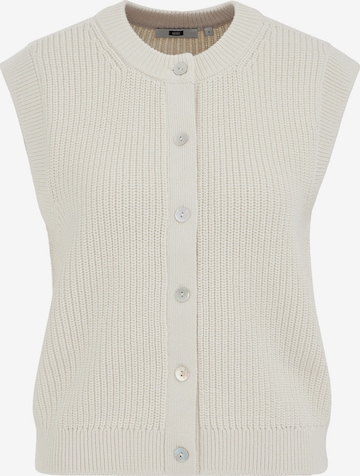 balta WE Fashion Megzta liemenė: priekis