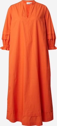 SAINT TROPEZ Dress 'Drew' in Orange: front