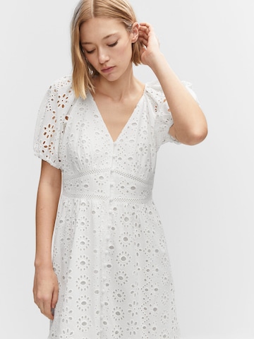 Robe 'ROMI' MANGO en blanc : devant