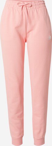 ADIDAS SPORTSWEAR - Pantalón deportivo 'Essentials' en rosa: frente