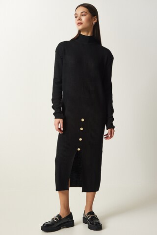 Happiness İstanbul Strikkjole i sort