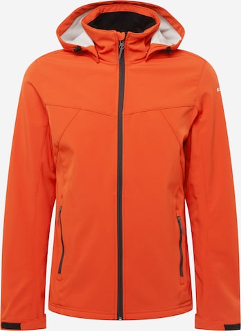 ICEPEAK Outdoorjas 'Brimfield' in Rood: voorkant