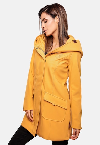 MARIKOO Płaszcz funkcyjny 'Mayleen' w kolorze żółty
