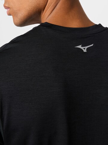 MIZUNO Sportshirt 'Impulse' in Schwarz