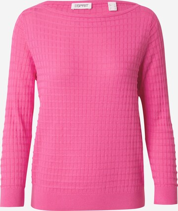 Pull-over ESPRIT en rose : devant