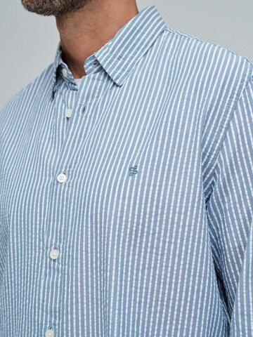 Coupe regular Chemise Salsa Jeans en bleu