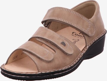 Finn Comfort Sandals in Beige: front