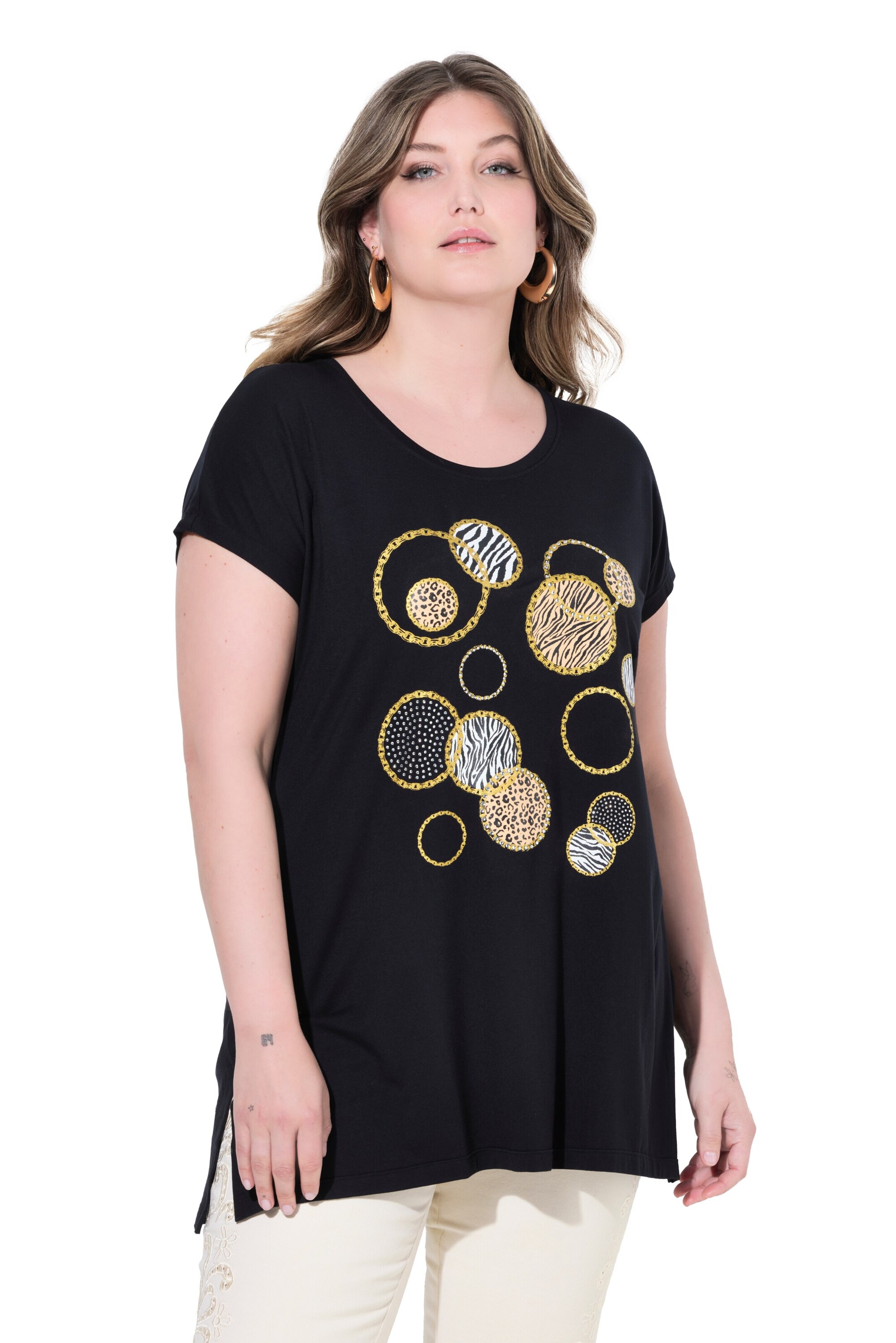 MIAMODA Shirt in Black: front