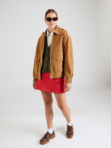 Geacă tricotată de la Polo Ralph Lauren pe verde