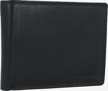 bugatti Wallet in Black: front