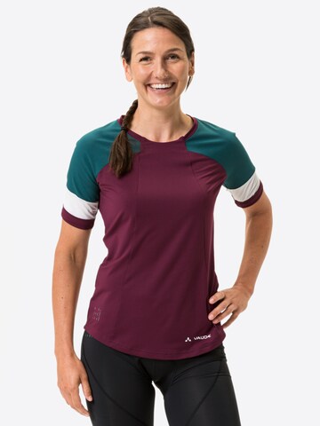 VAUDE Funktionsshirt 'Kuro' in Rot: Vorderseite