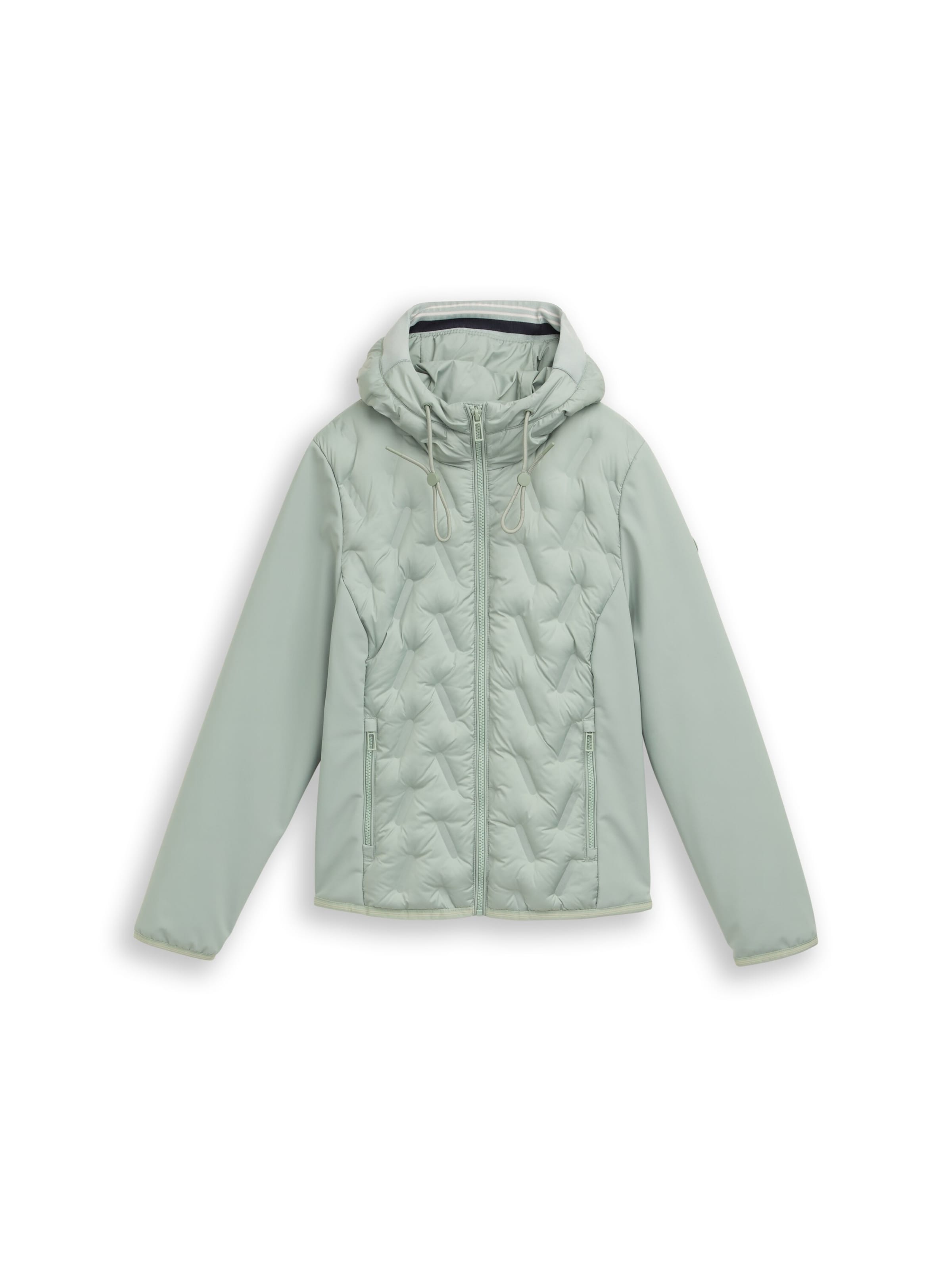 TOM TAILOR Between-Season Jacket in Green: front