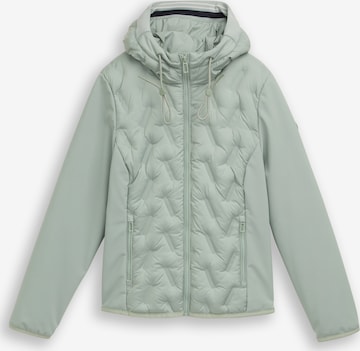 TOM TAILOR Between-Season Jacket in Green: front