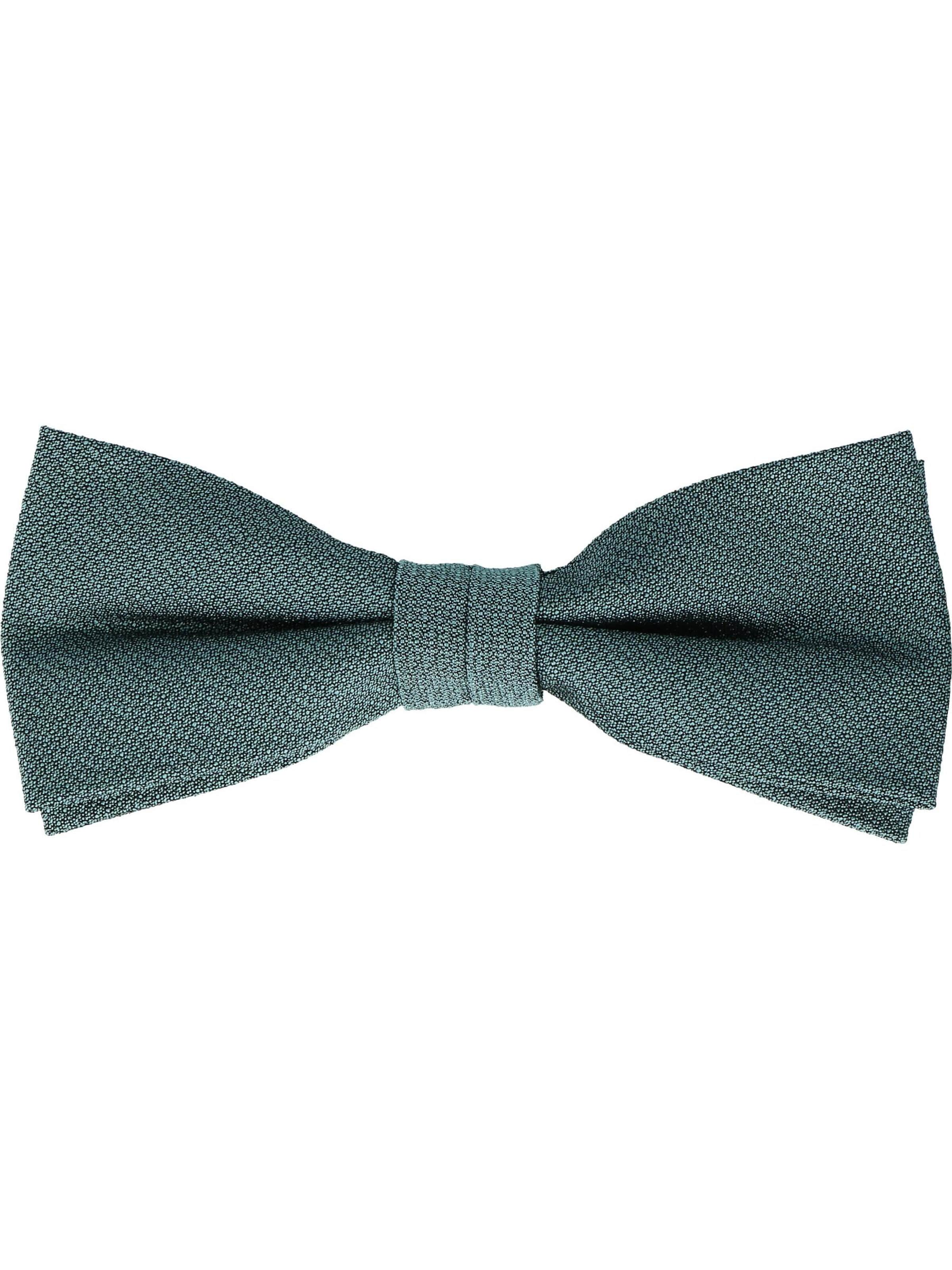 WILLEN Bow Tie 'Uni Struktur' in Green: front