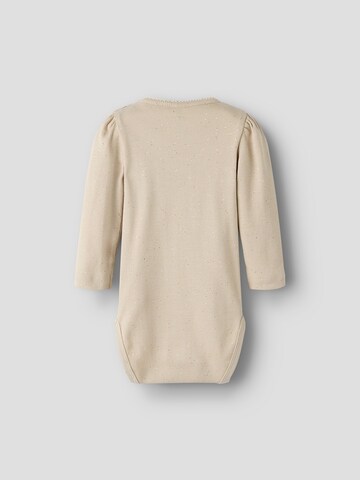 NAME IT Sparkedragt/Body i beige