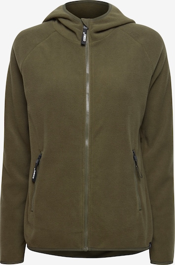 Oxmo Fleecejacke 'FINJA' in L in khaki, Produktansicht