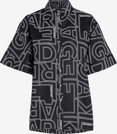 Karl Lagerfeld Bluse in schwarz / weiß, Produktansicht