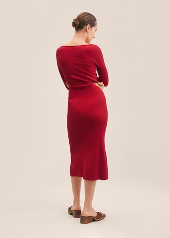 MANGO Šaty 'Orlanda' – červená