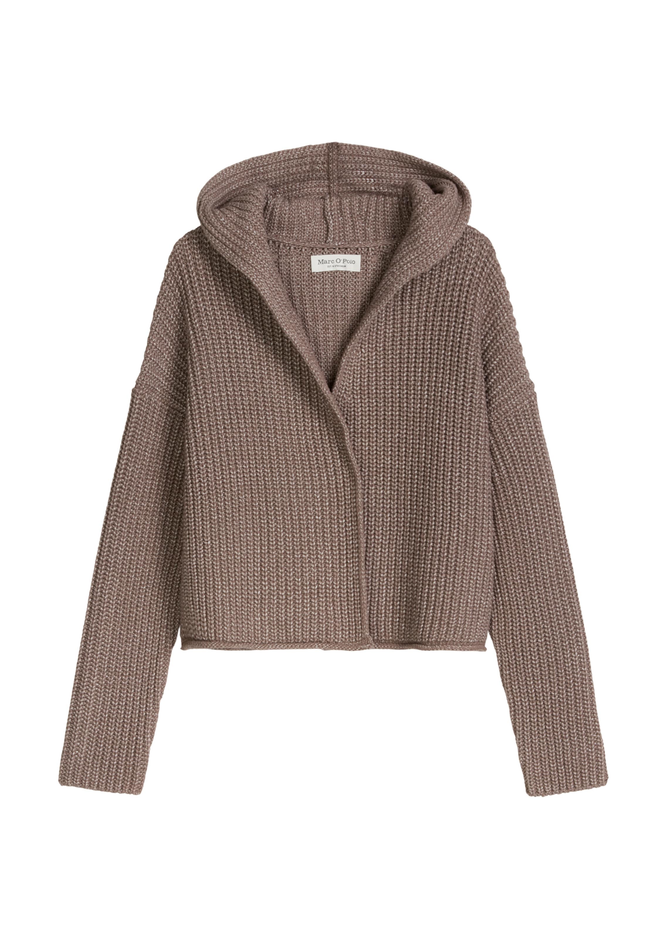 Marc O'Polo Strickjacke in Braun: Vorderseite
