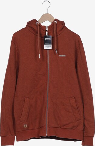 Ragwear Sweatshirt & Zip-Up Hoodie in XL in Brown: front
