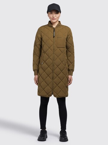 Manteau mi-saison khujo en vert