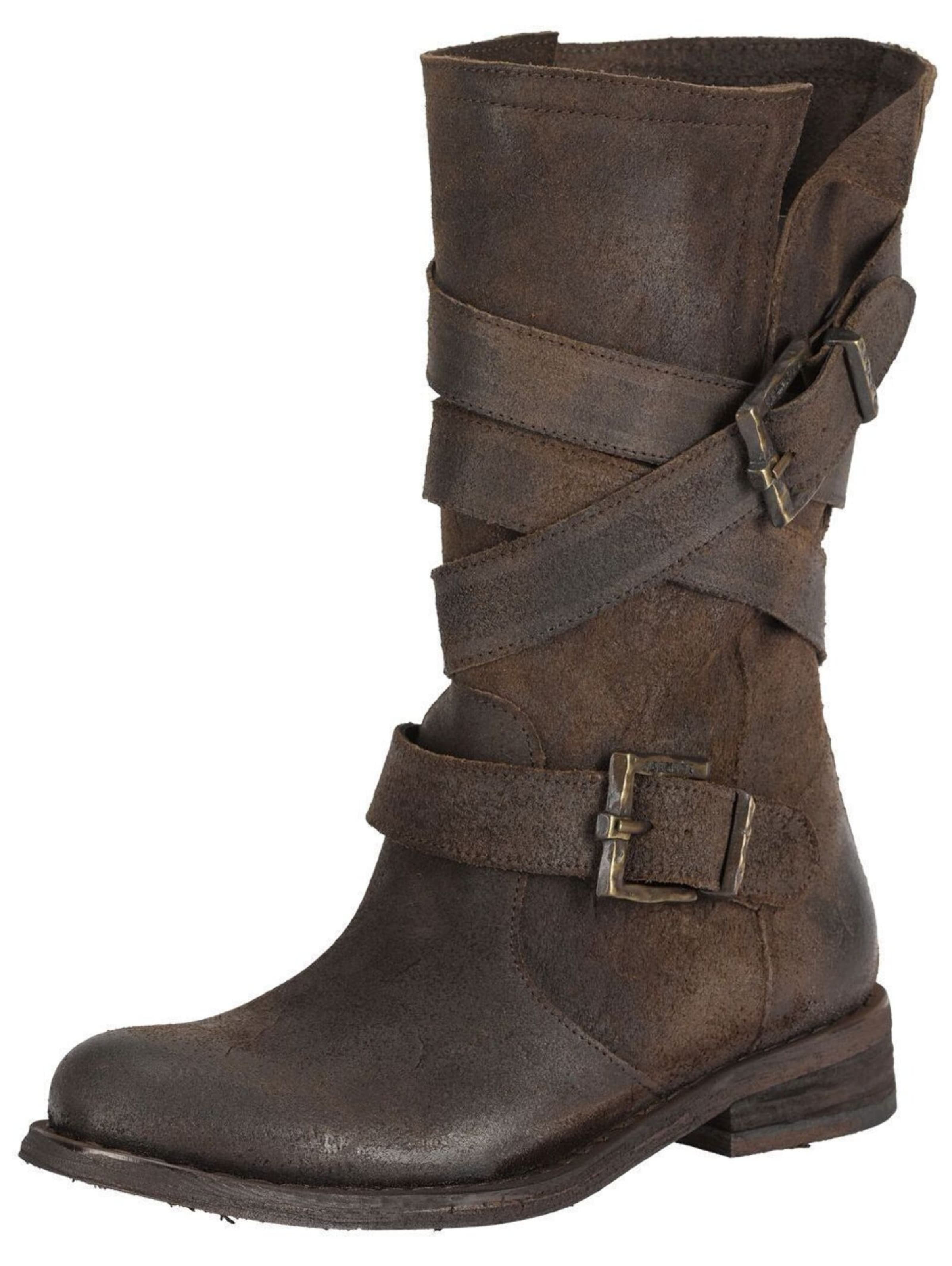 Boots FELMINI en marron : devant
