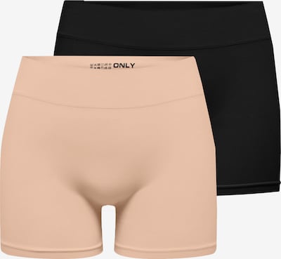 Leggings 'ONLVICKY' ONLY pe culoarea pielii / negru, Vizualizare produs