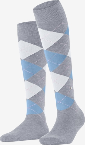 BURLINGTON Overknee Strümpfe 'Queen' in Schwarz: Vorderseite