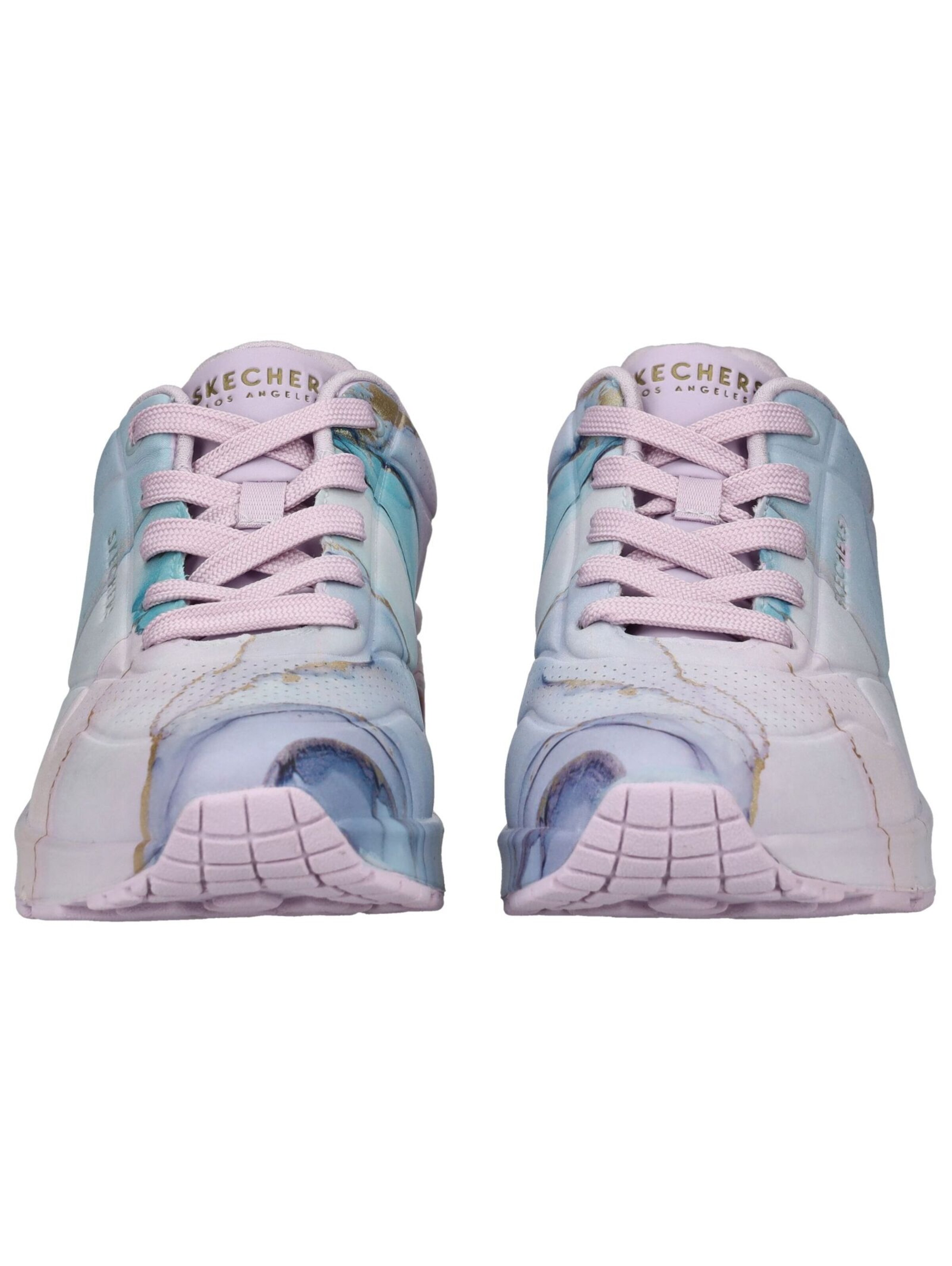 SKECHERS Sneaker 'Uno – Marble Marvel' in Lila