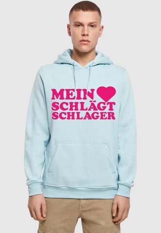 Merchcode Sweatshirt in Blue: front