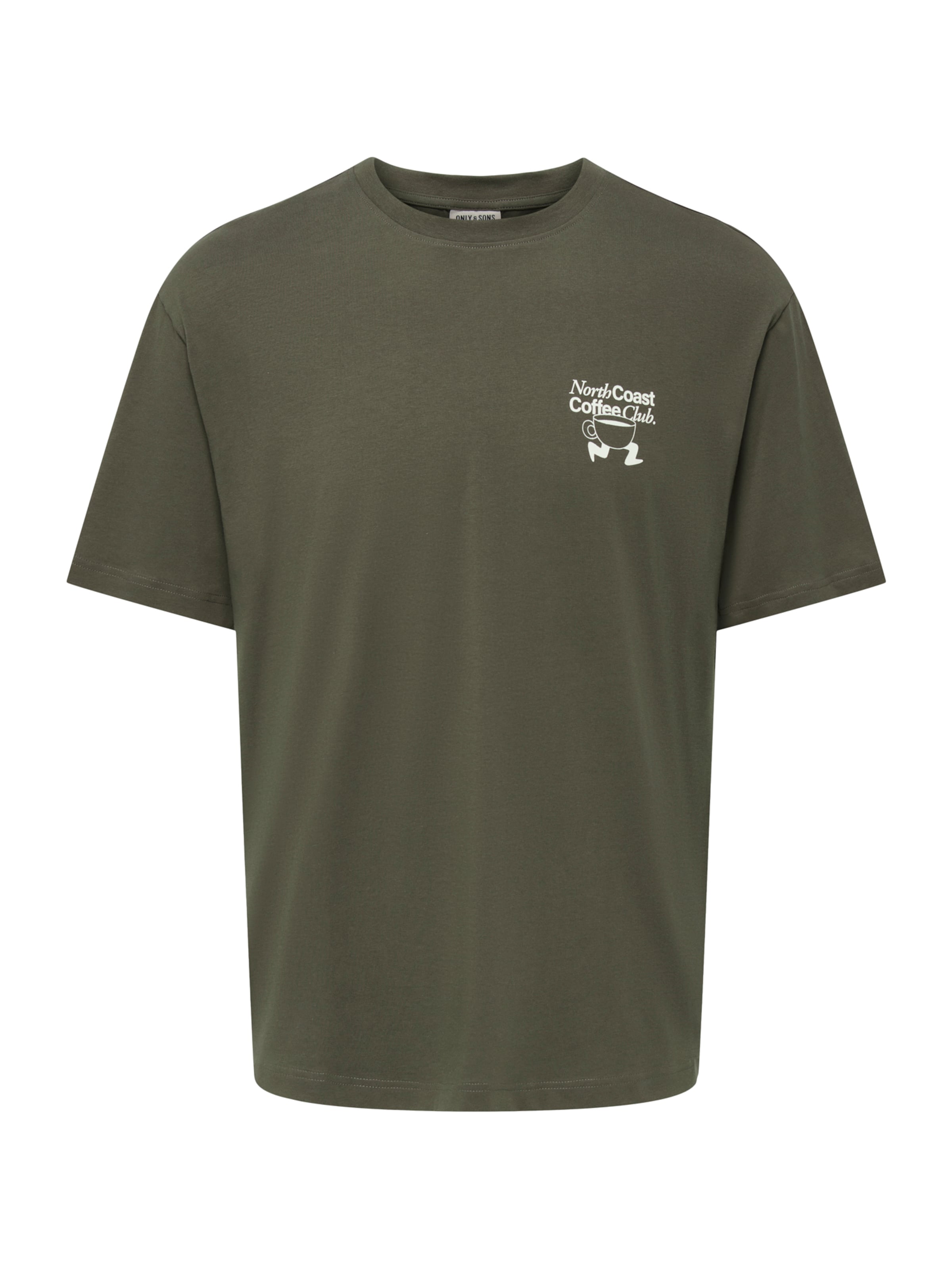 Only & Sons - Camiseta 'ONSAXEL' en gris: frente