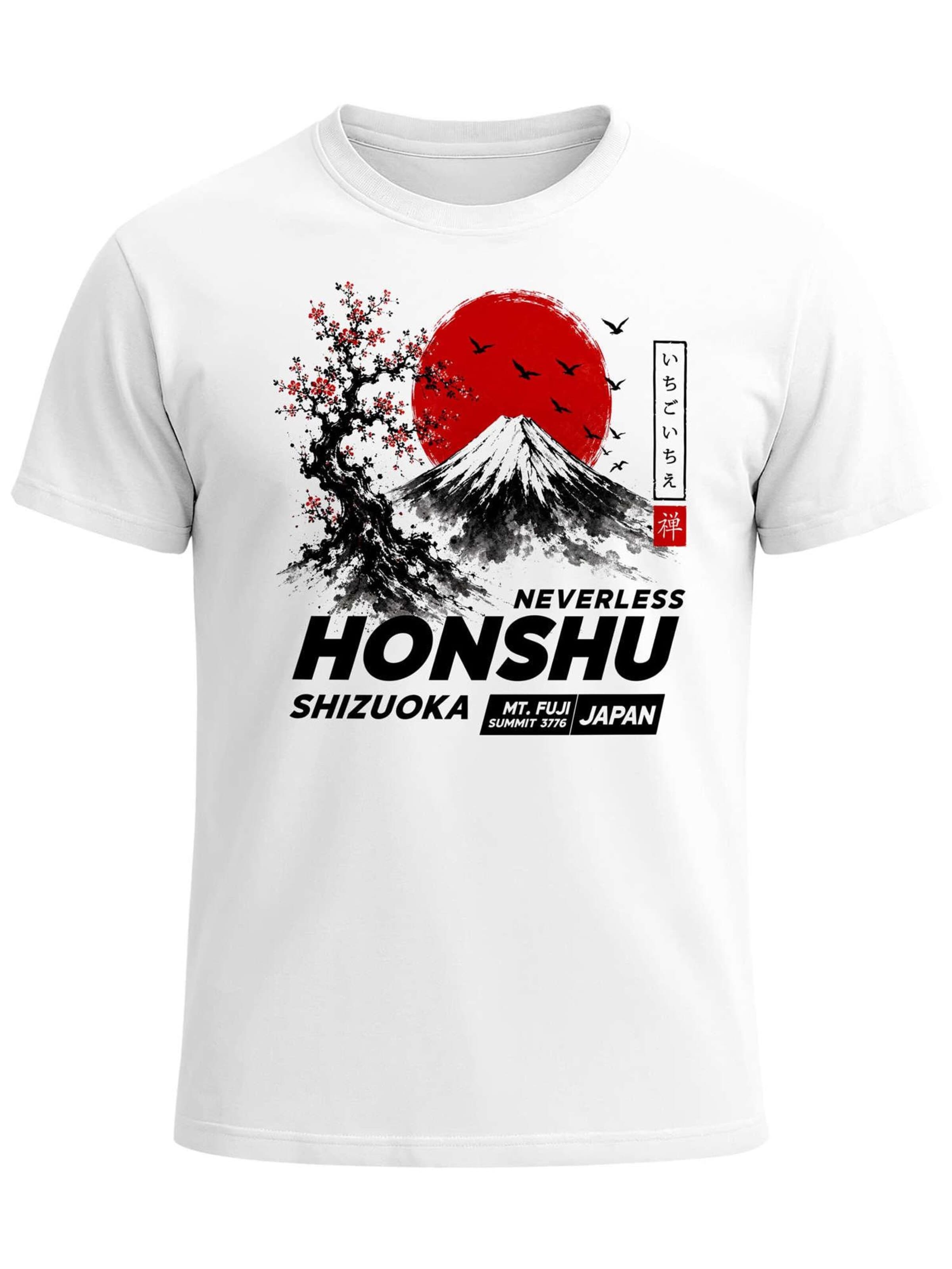 Neverless Shirt 'Honshu' in White: front