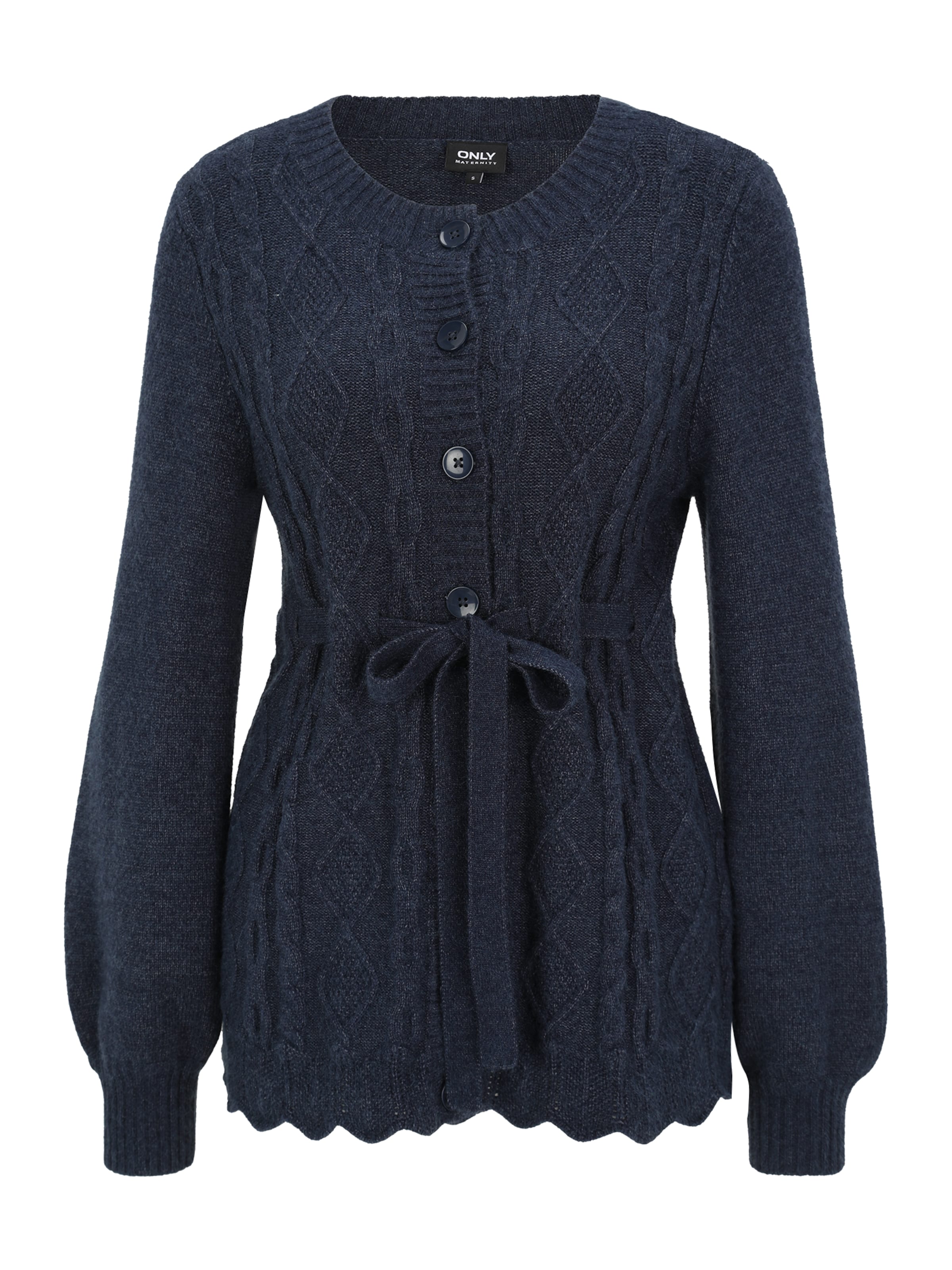 Only Maternity - Cárdigan 'OLMKALLU' en azul: frente