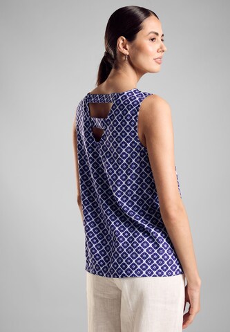 STREET ONE Bluse in Blau