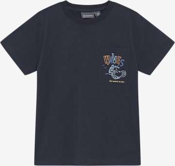 Maglietta ' COT-shirt mit Backprint' di COLOR KIDS in blu: frontale