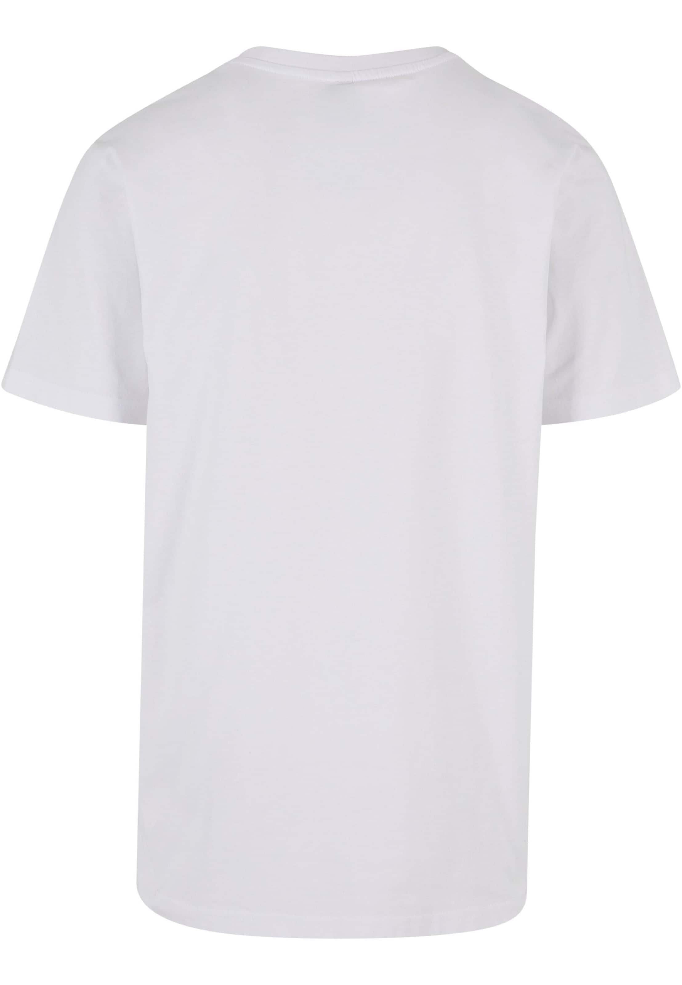 Mister Tee T-Shirt 'Peace Noodles' in Weiß