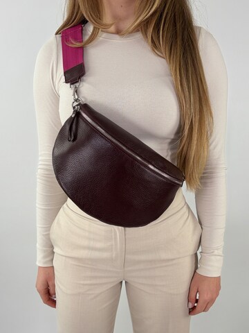 lePelou Fanny Pack 'MILA large' in Red