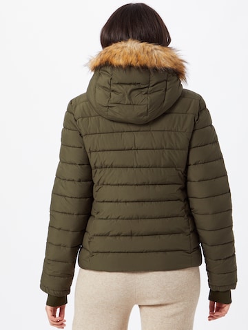 Superdry Zimní bunda – zelená