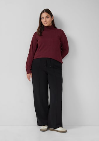 s.Oliver Regular Hose in Schwarz