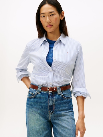Chemisier TOMMY HILFIGER en bleu : devant