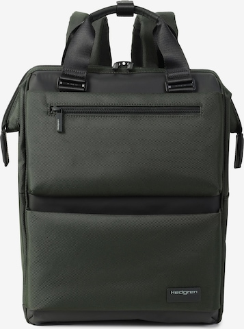 Hedgren Rucksack 'Next Clip' in Grün: Vorderseite
