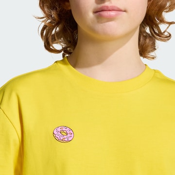 T-Shirt fonctionnel 'The Simpsons' ADIDAS SPORTSWEAR en jaune