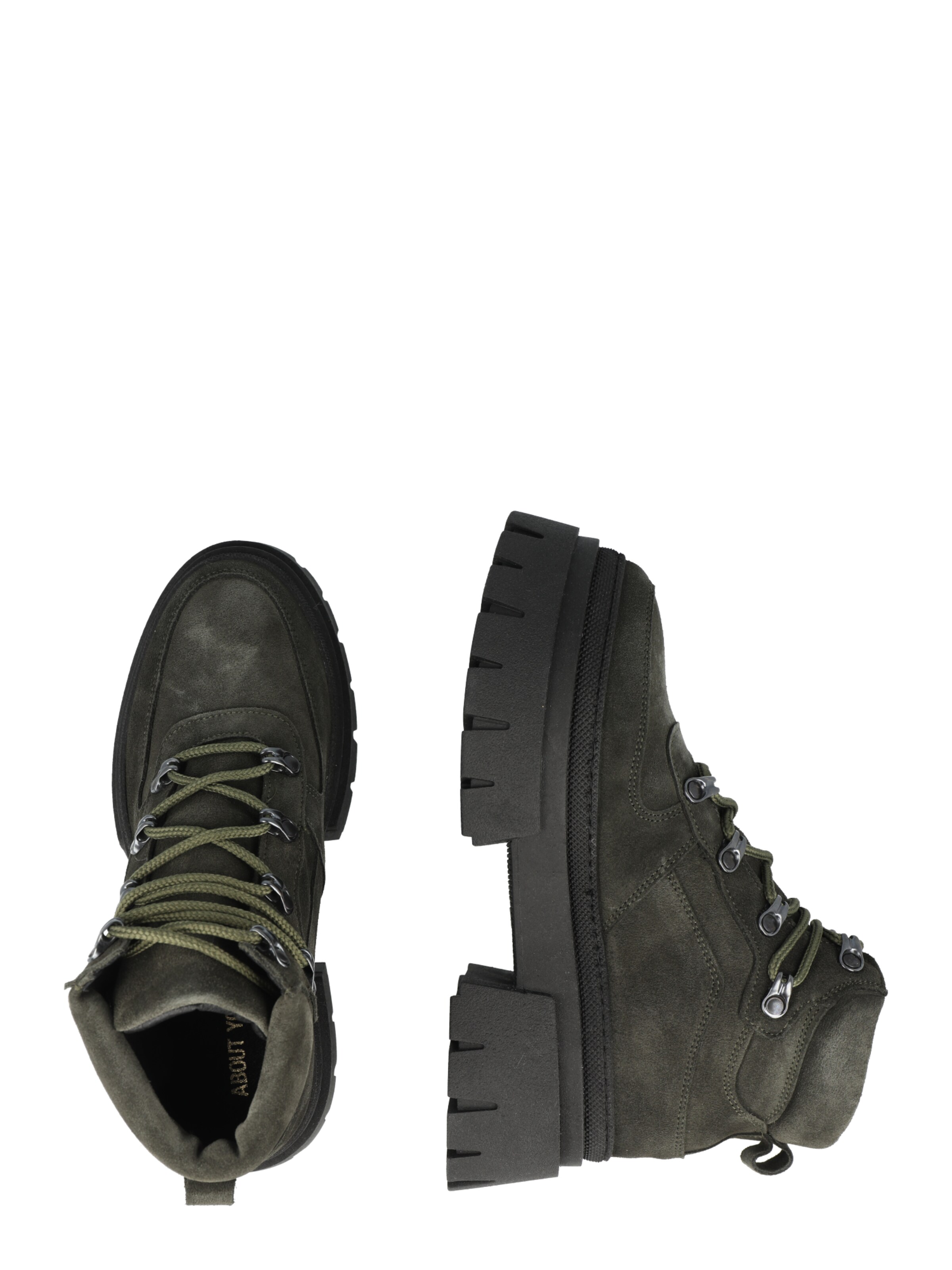 ABOUT YOU Čižmy 'Mia' - Zelená