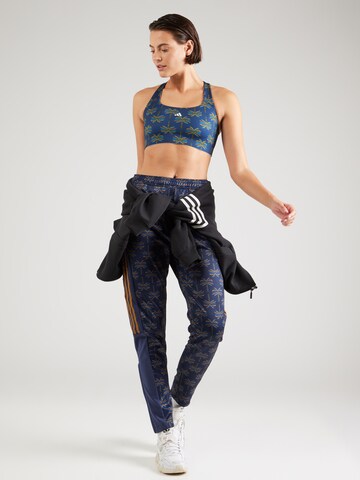 Bustier Soutien-gorge de sport 'Adidas x FARM Rio' ADIDAS PERFORMANCE en bleu