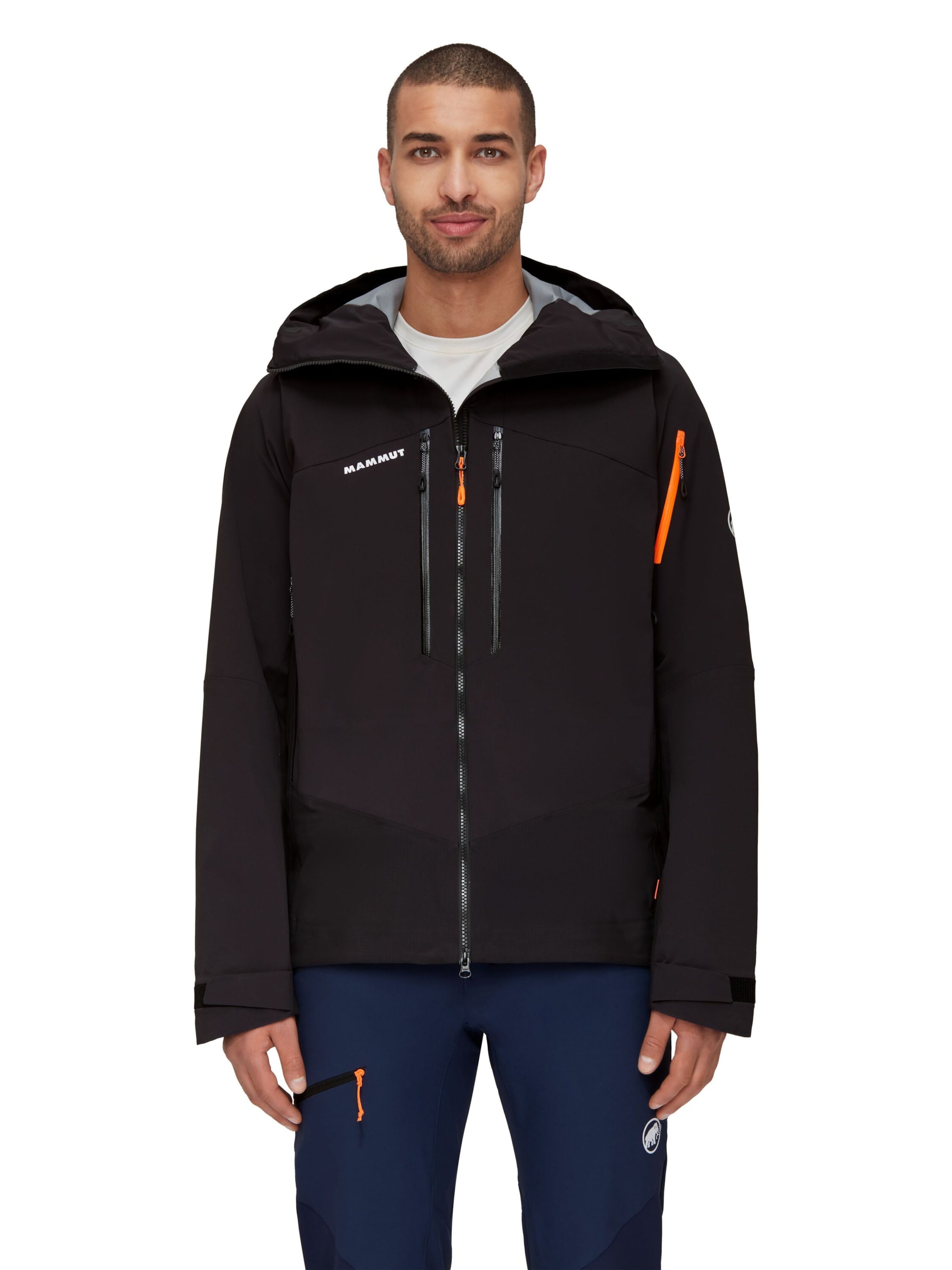MAMMUT Athletic Jacket 'Taiss Pro' in Black: front