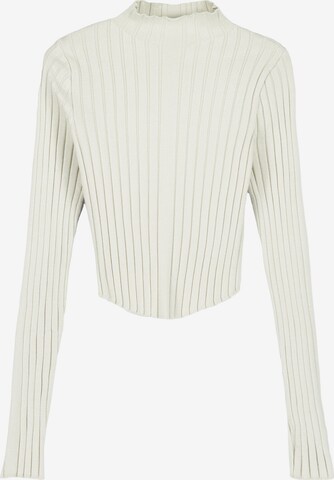 Bershka Sweater in Beige: front