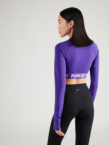 purpurinė NIKE Sportiniai marškinėliai 'PRO'