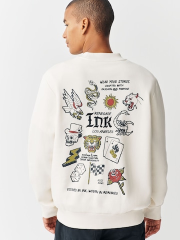Next - Sudadera en blanco: frente