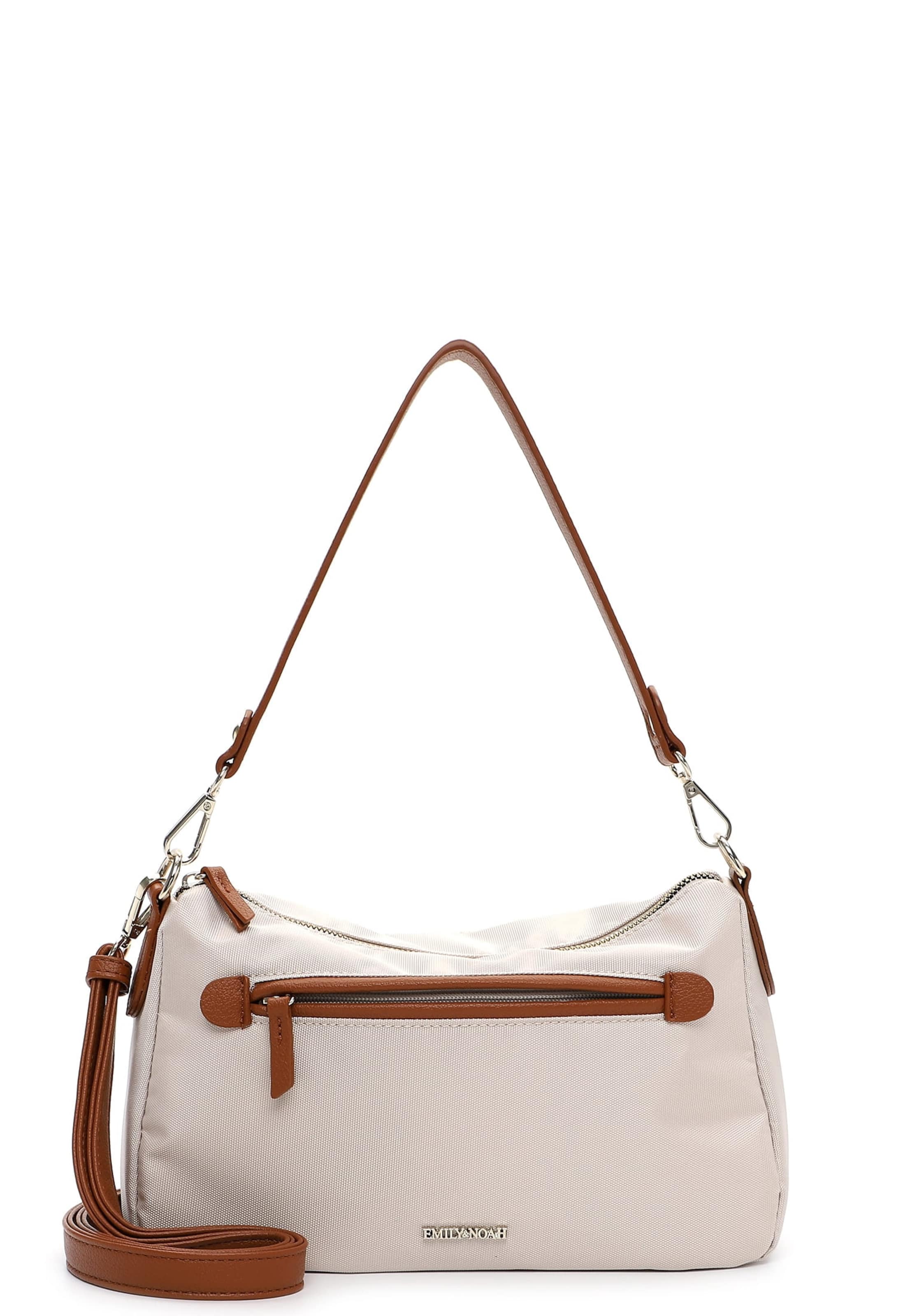 Emily & Noah Posetaske 'Jarina' i beige: forside